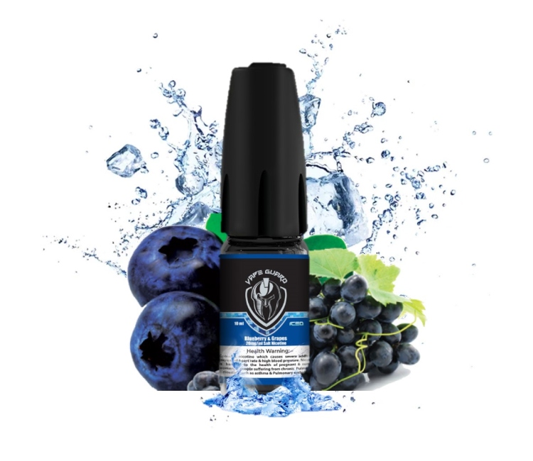 Vape Guard Blueberry  & Grapes Ice- SaltNic  Vape Juice 