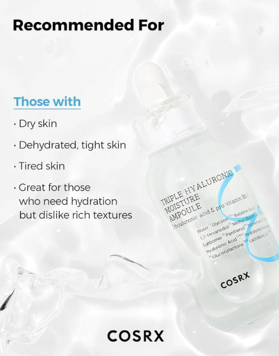 COSRX, Hydrium Triple Hyaluronic Moisture Ampoule