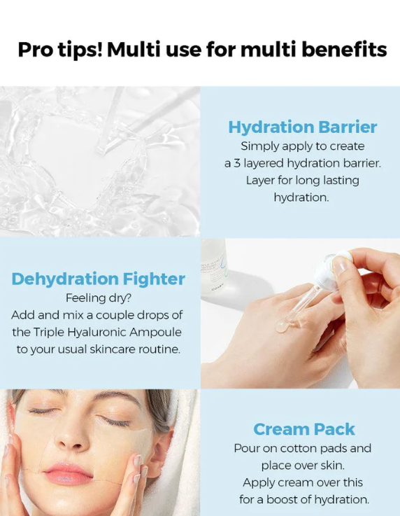 COSRX, Hydrium Triple Hyaluronic Moisture Ampoule
