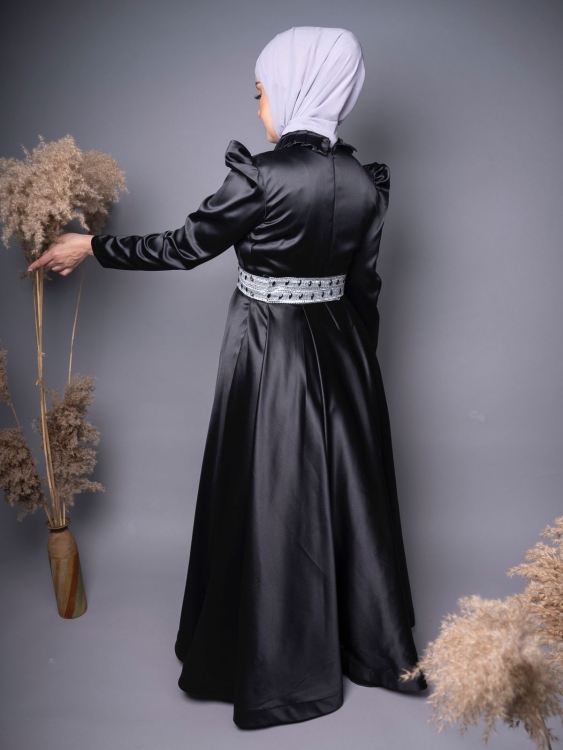 فستان تركي اسود