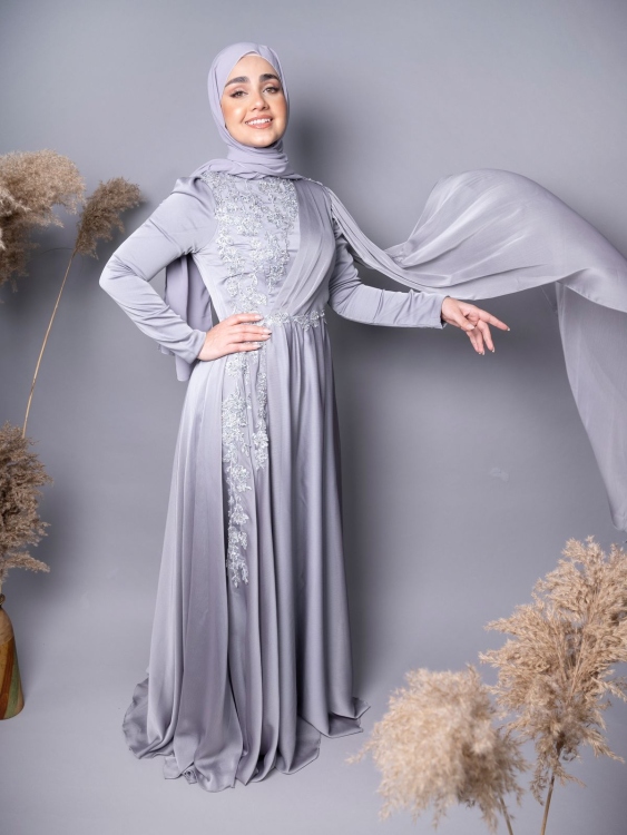 فستان تركي سلڤر