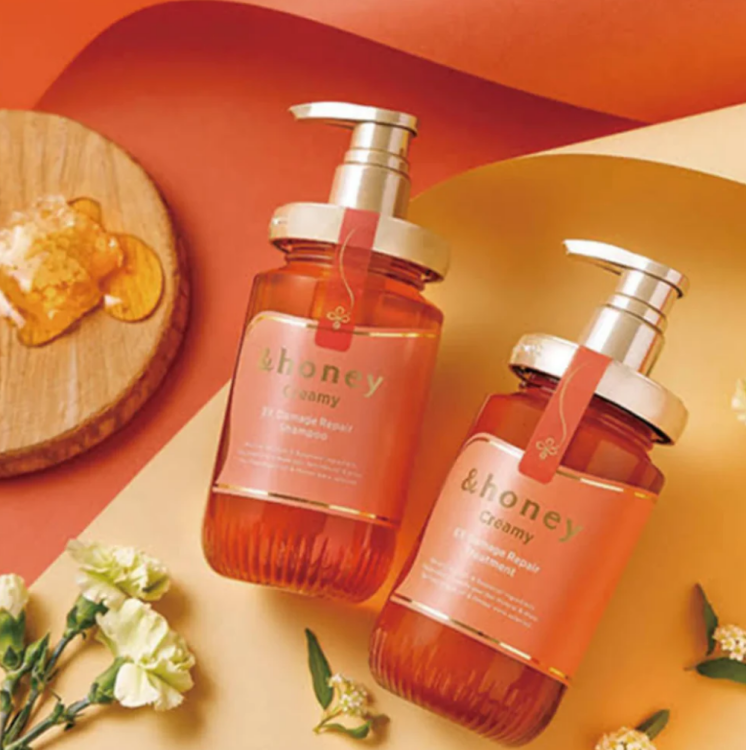 ViCREA, &honey Creamy EX Damage Repair Shampoo & Conditioner Set