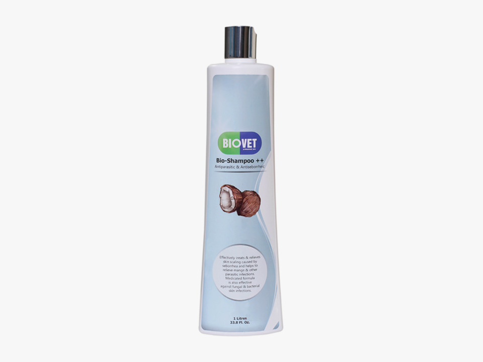 Biovet shampoo Antiparasitic and antiseborrheic 1l