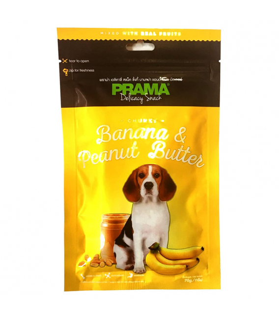 PRAMA Delicacy Banana Peanut Butter Dog Treats