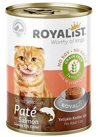 Royalist Cat سلمون باتيه 400 غرام