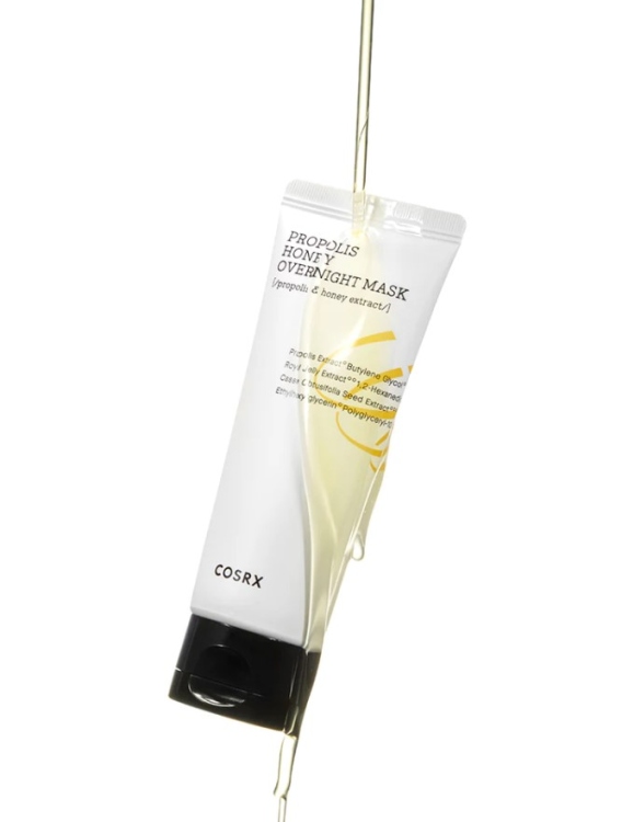 Cosrx, Full Fit Propolis Honey Overnight Mask كوزركس، ماسك ليلي و مرطب بالعسل