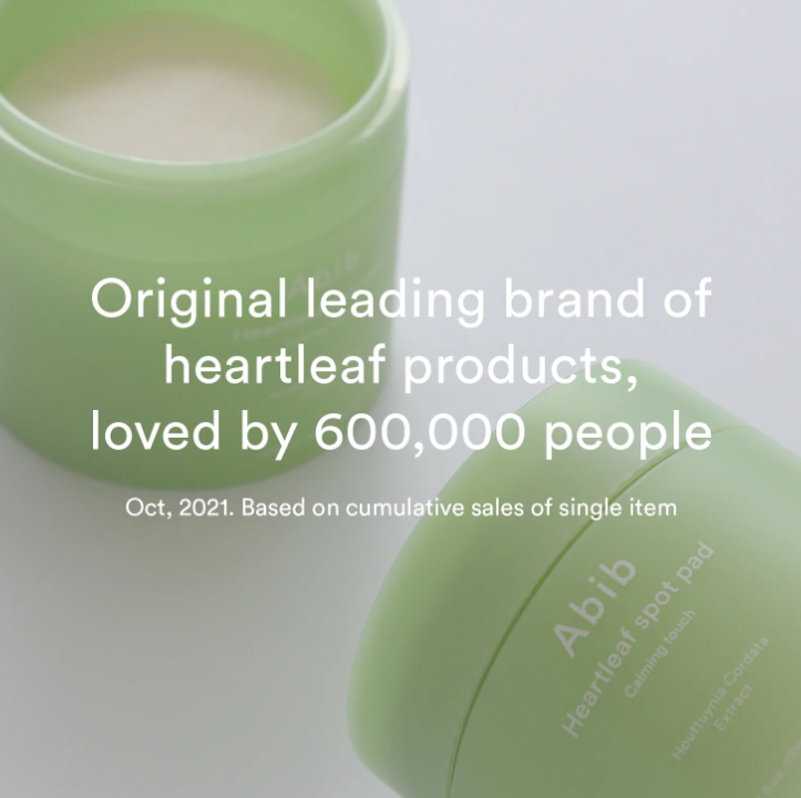 Abib, Heartleaf Spot Pad Calming Touch