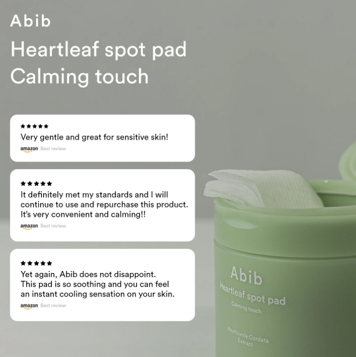 Abib, Heartleaf Spot Pad Calming Touch