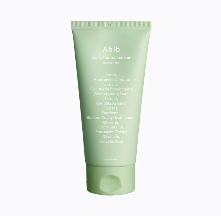 Abib, Acne Foam Cleanser Heartleaf Foam
