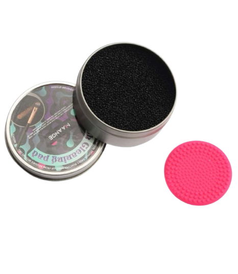 Brush Cleanser  sponge + silicone brush tool