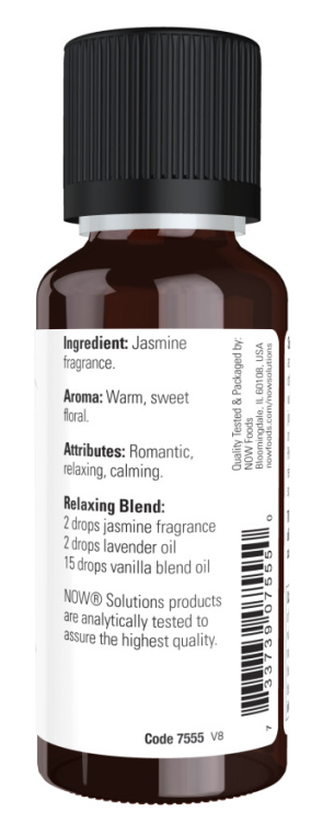 NOW , Jasmine Fragrance - ناو , زيت الياسمين العطري 