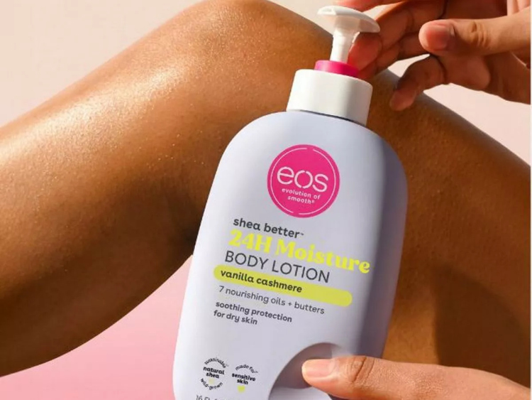 Eos Body Lotion لوشن مرطب الجسم ايوس بنكهة الفانيليا والكشمير