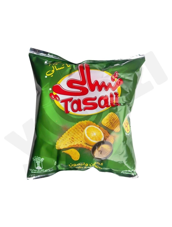 شيبس تسالي كمون وليمون