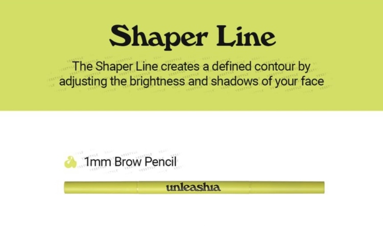 Unleashia Shaper Defining Eyebrow Pencil 3 Colors 