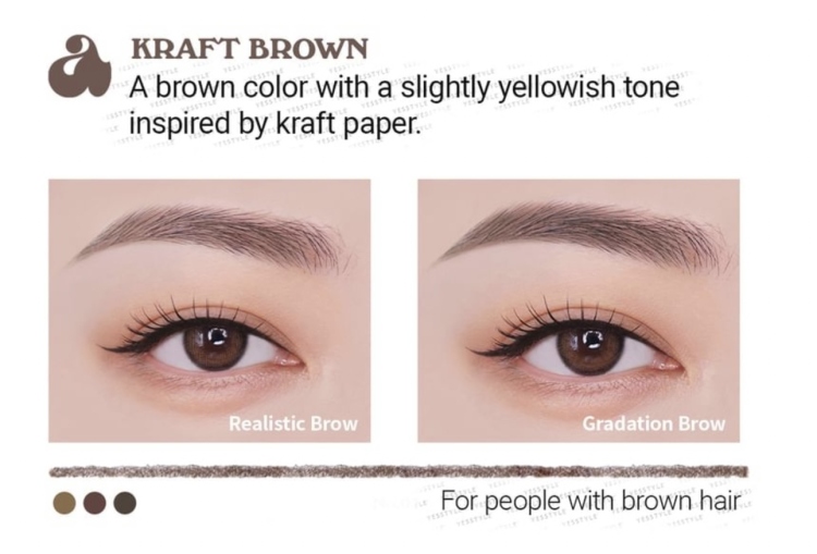 Unleashia Shaper Defining Eyebrow Pencil 3 Colors 