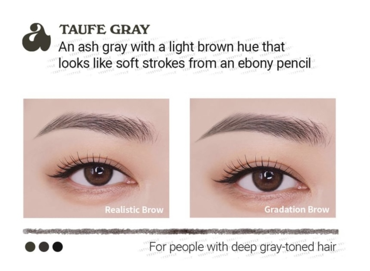 Unleashia Shaper Defining Eyebrow Pencil 3 Colors 