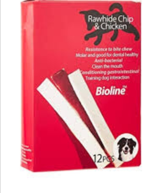 Rawhide chip& chicken
