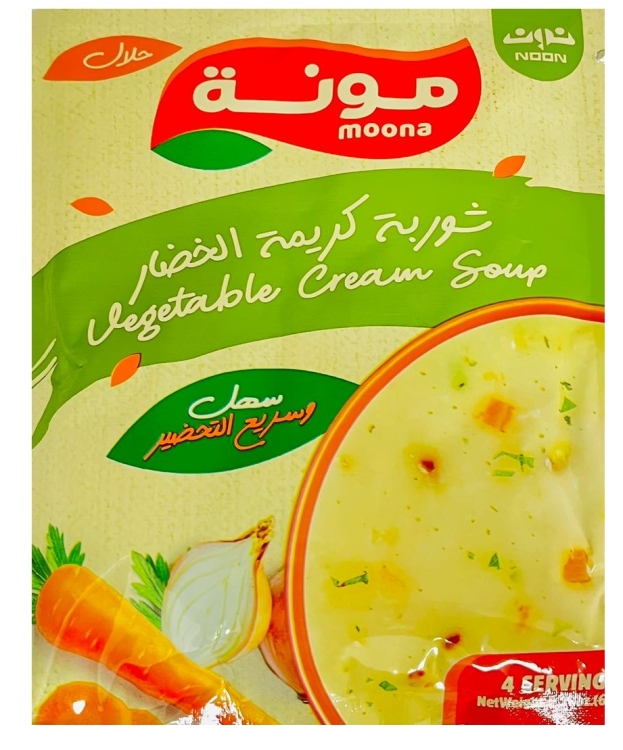 مونة شوربة كريمة الخضار 65 غم