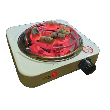 SHISHCO  - Electric Charcoal Burner - Flat Hot Plate 