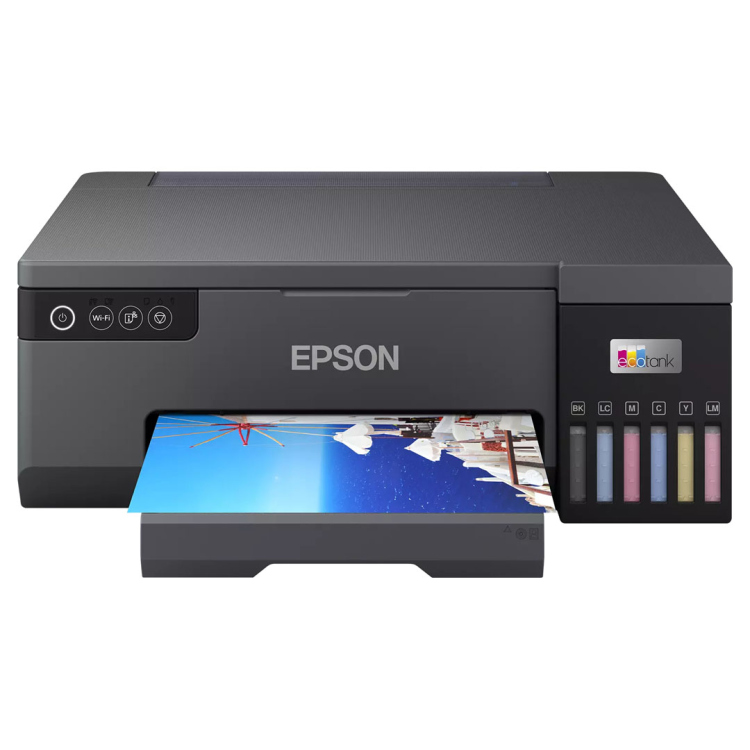 Epson EcoTank L8050 A4 Single Function 6 Color Ink Tank Photo Printer