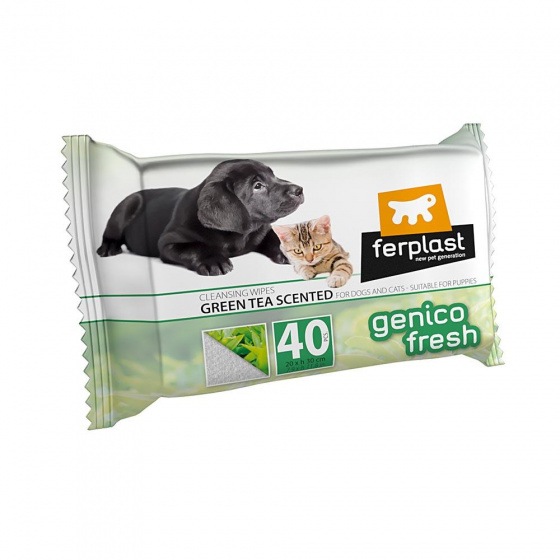 Ferplast cleansing wipes for cat