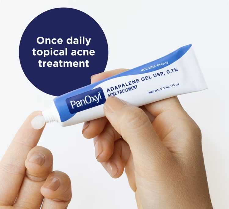 Panoxyl Adapalene Gel USP, 0.1% Acne Treatment 