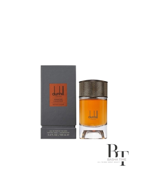 عطر دنهل لندن سيجنتشر كولكشن بريتش ليذر او دو بارفوم للرجال 