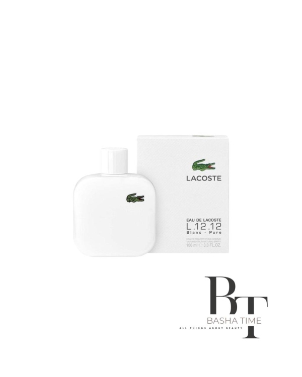 عطر لاكوست ال12.12 بلانك وايت  او دي تواليت للرجال