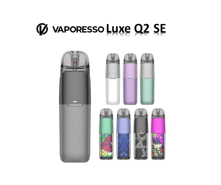 Vaporesso Luxe Q2 SE Pod Kit, Rechargeable, Refillable, Vape Device - Assorted Colors