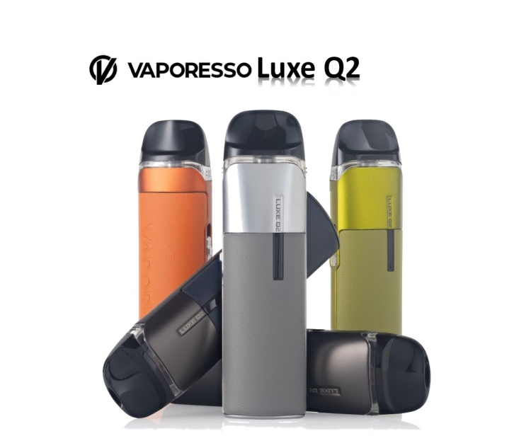 Vaporesso Luxe Q2 Pod Kit, Rechargeable, Refillable, Vape Device - Assorted Colors