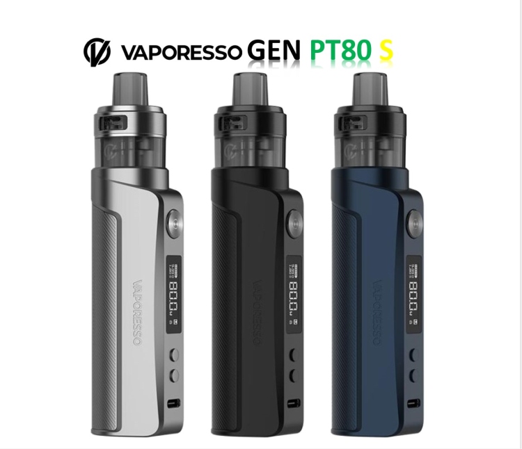 Vaporesso GEN - PT80-S Mod Kit, Rechargeable, Refillable, Vape Device 