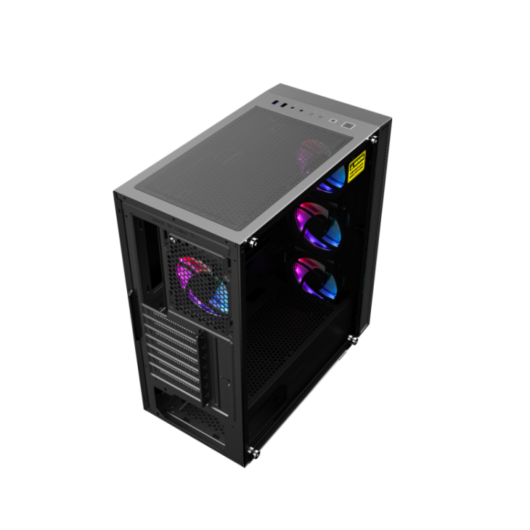 GAMEMAX DRACO XD ARGB CASE GLASS 4X ARGB FANS