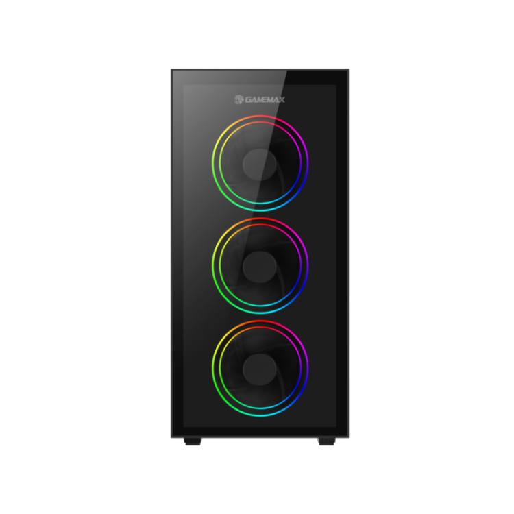 GAMEMAX DRACO XD ARGB CASE GLASS 4X ARGB FANS