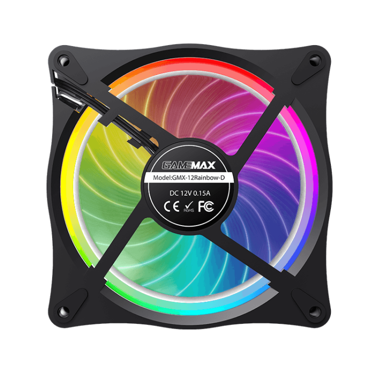 GAMEMAX RL300 120MM LED CASE FAN SET