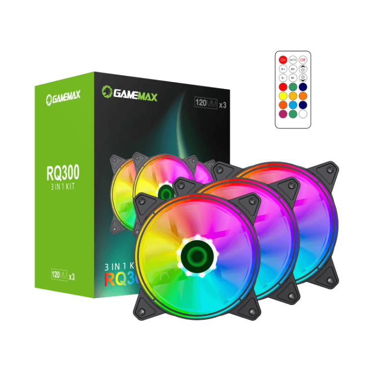 GAMEMAX RQ300 3IN1 KIT ARGB FAN