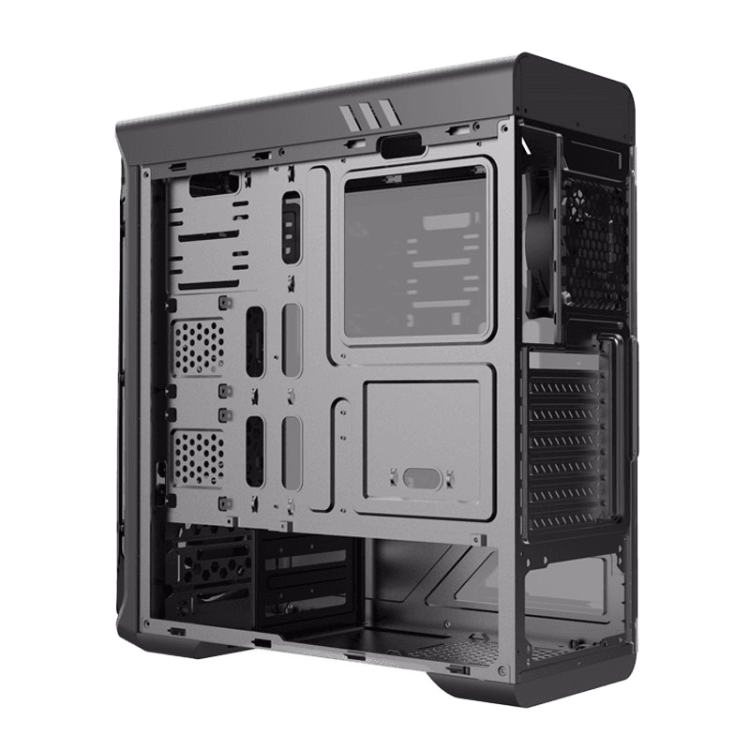 GAMEMAX CASE STAR LIGHT FRGB-BK
