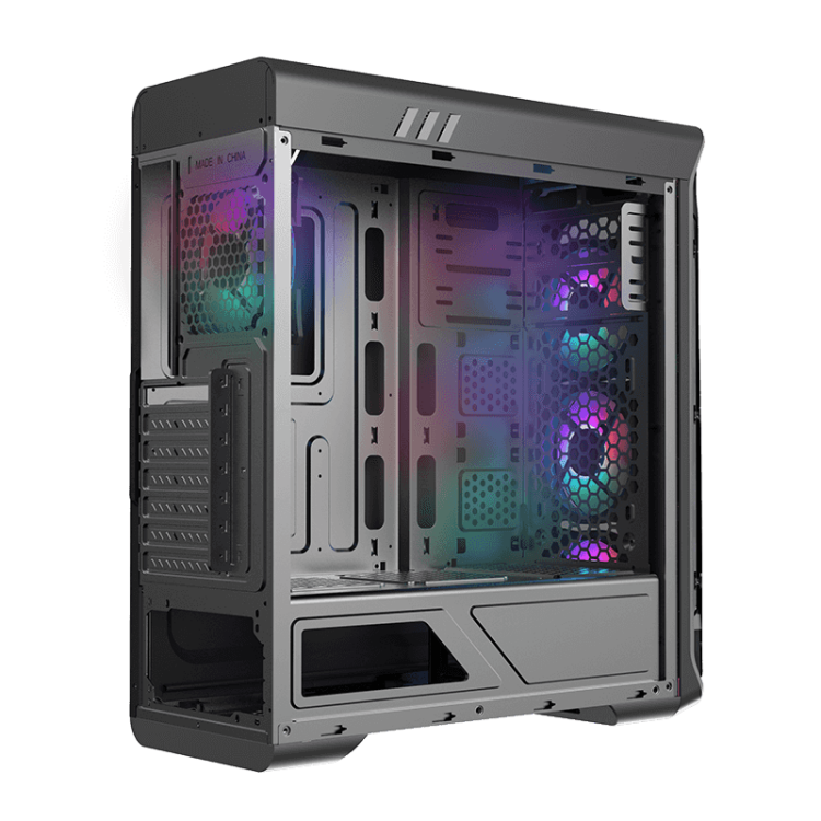 GAMEMAX CASE STAR LIGHT FRGB-BK