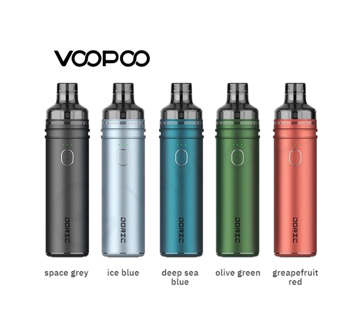 Voopoo Doric 60, Rechargeable, Refillable, Vape Device - Assorted Colors 