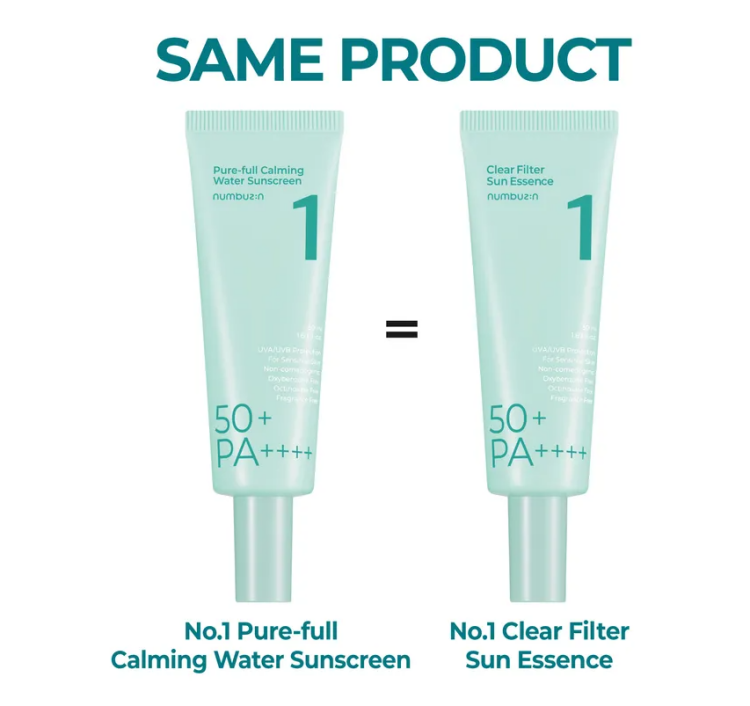 Numbuzin, No.1 Clear Filter Sun Essence