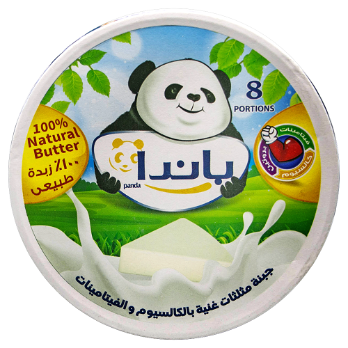 جبنة باندا مثلثات 8 قطع