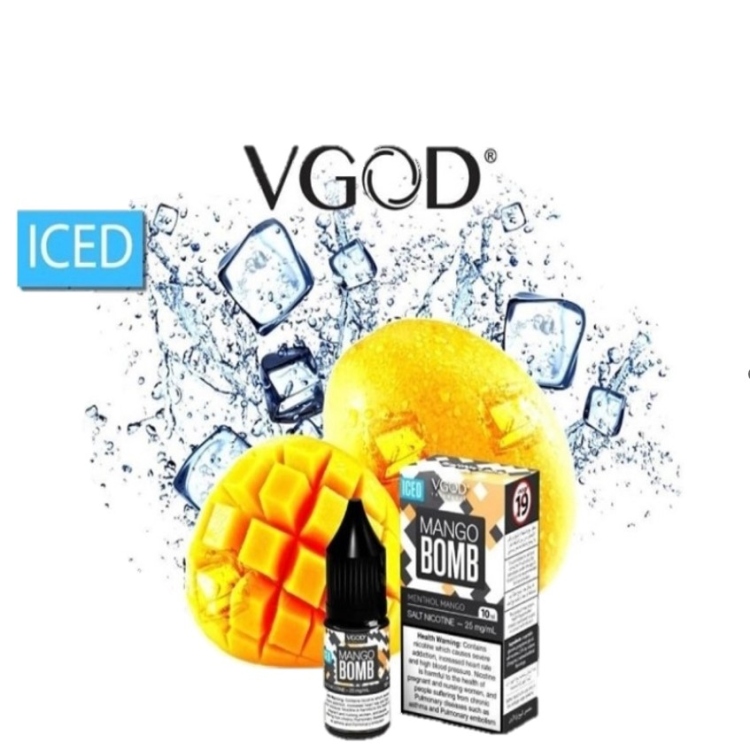 VGod Iced Mango Bomb Saltnic 