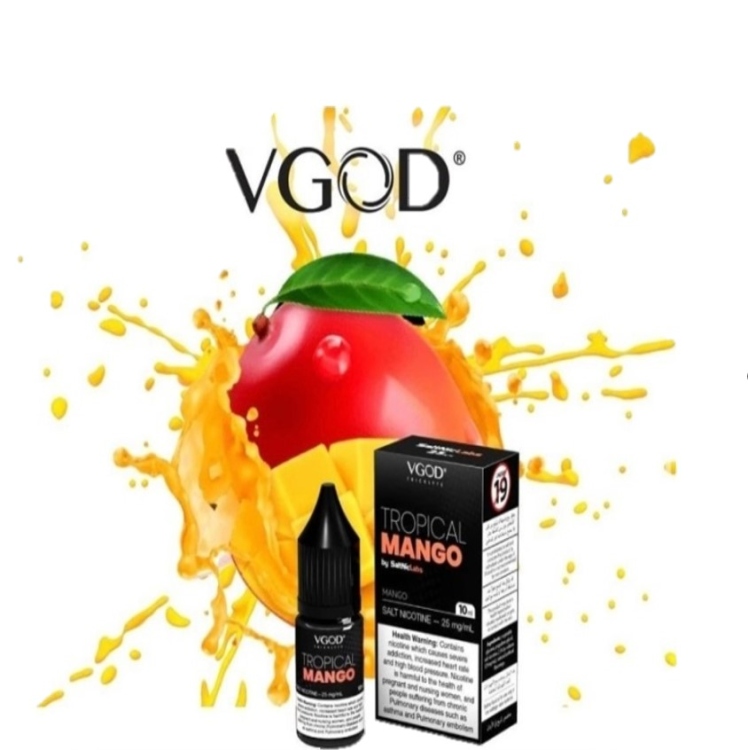 VGod Tropical Mango Saltnic Vape Juice 