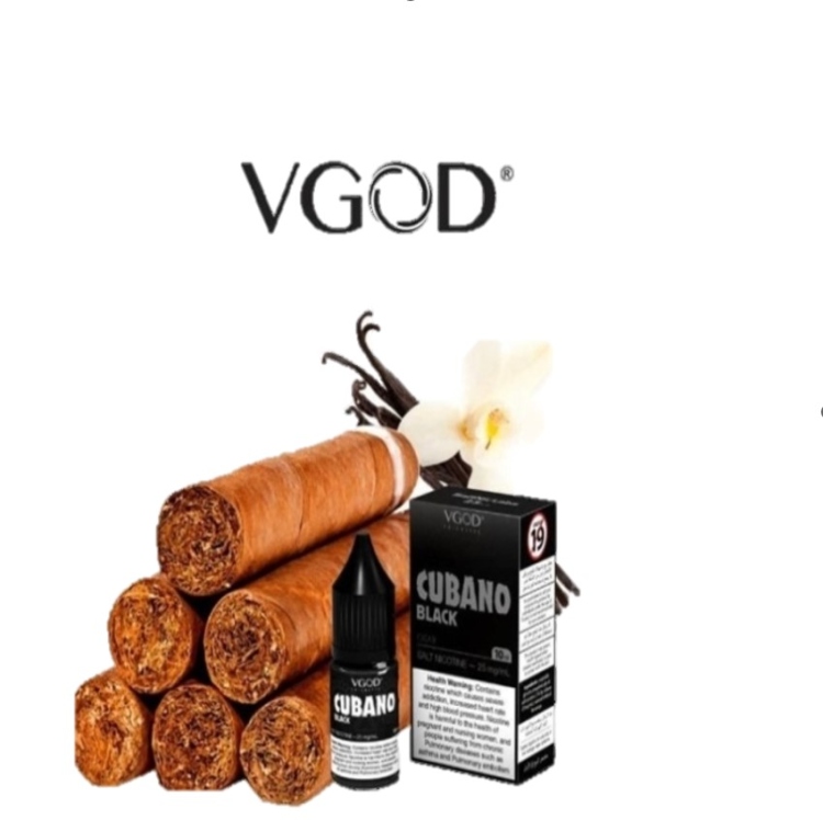 VGod Cubano Black  Saltnic Vape Juice