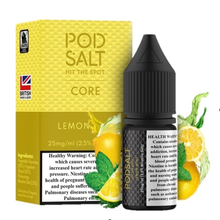 Pod Salt Lemon Mint Saltnic 