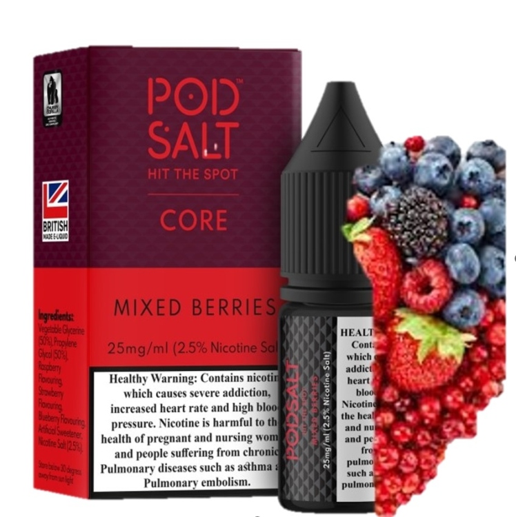 Pod Salt Mixed Berry Saltnic  Vape Juice 