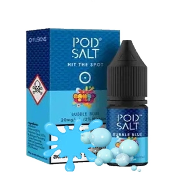 Pod Salt Bubble Blue Saltnic Vape Juice 