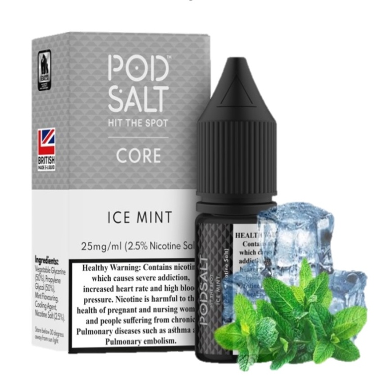 Pod Salt Ice Mint Saltnic Vape Juice