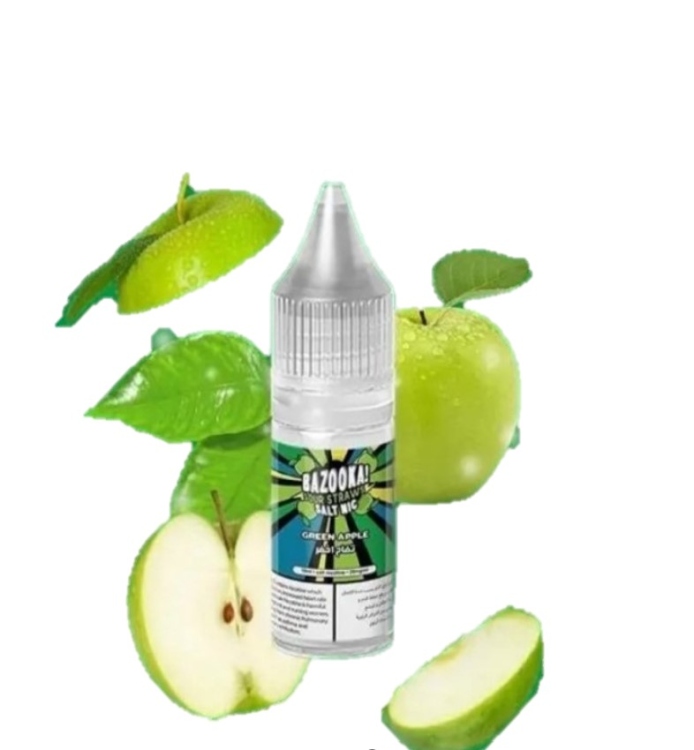 Bazooka Green Apple Saltnic , Vape Juice 