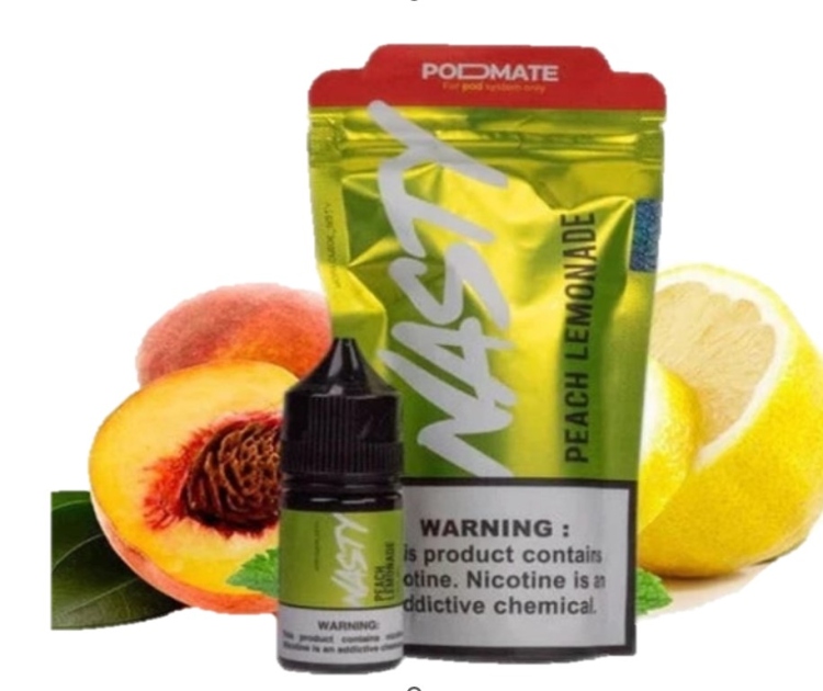 Nasty Peach Lemonade SaltNic  Vape Juice 