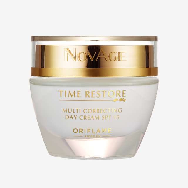 32631 30 capsules. NOVAGE Nutri6 Facial Oil Capsules-- 32629 15 ml NOVAGE Time Restore Eye & Lip Cream 32628 50 ml-- NOVAGE Time Restore Regenerative Night Cream--32627 50 ml NOVAGE Time Restore Multi Correcting Day Cream
